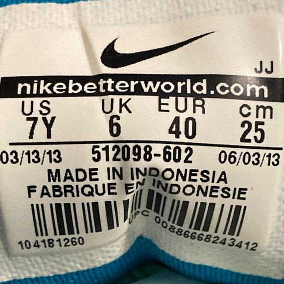 Nike FREE RUN 3.0 Youth 7 Running Training Shoes Sneakers - Picture 11 of 11